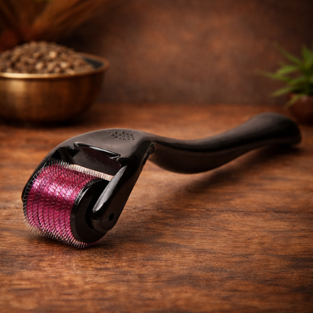 Complete Hair Wellness ( herbal oil,comb,drema roller)