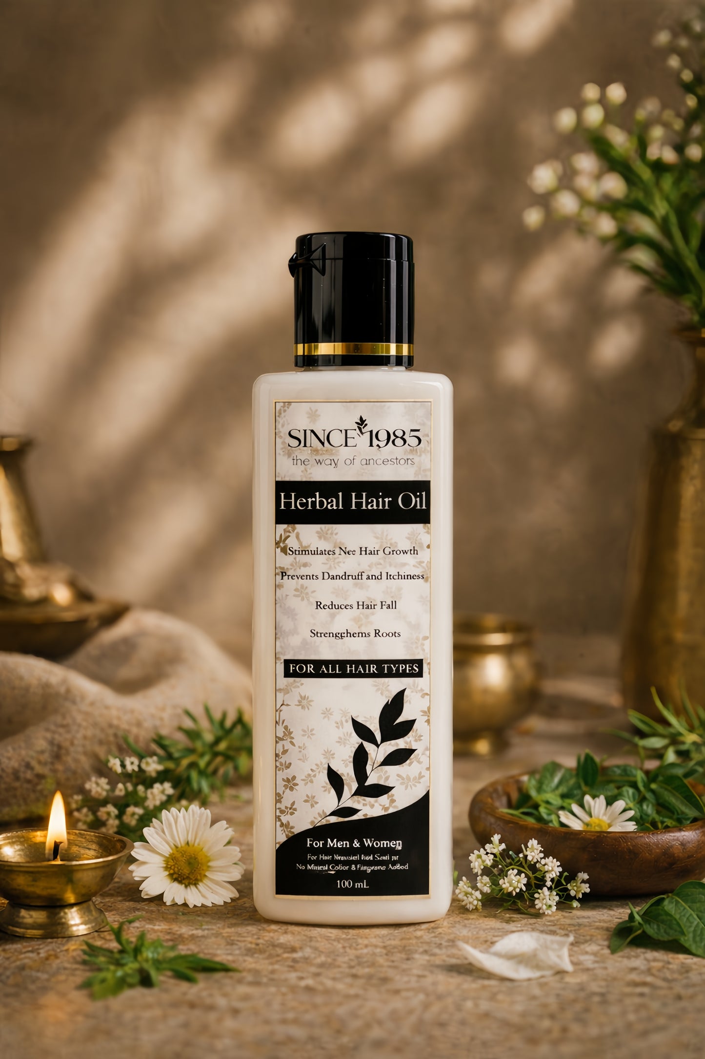 SINCE 1985 Herbal Hair Oil | 100%Natural |Crafted with Tradition, Perfected for Your Hair